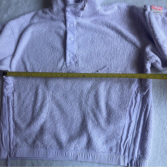 NWT FP Movement Fuzzy Was She Fleece Pullover
~Rose Quartz~ Sz Large - Picture 6 of 11